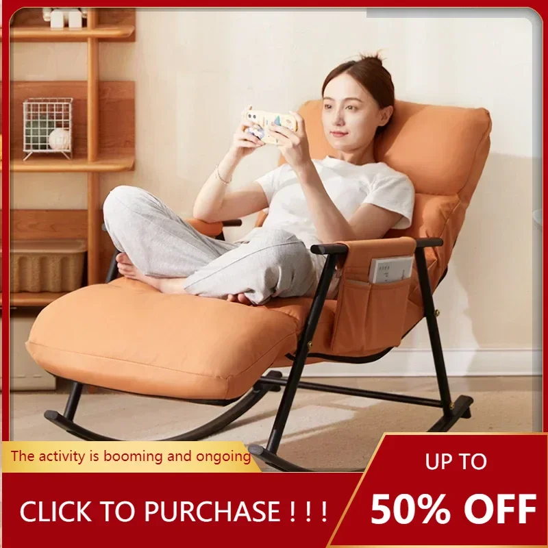 

Recliner Chair Chairs Living Room Voven Recliners Single Sofa Armrest Relaxing Vanity Modern Armchairs Fauteuil Furniture Home