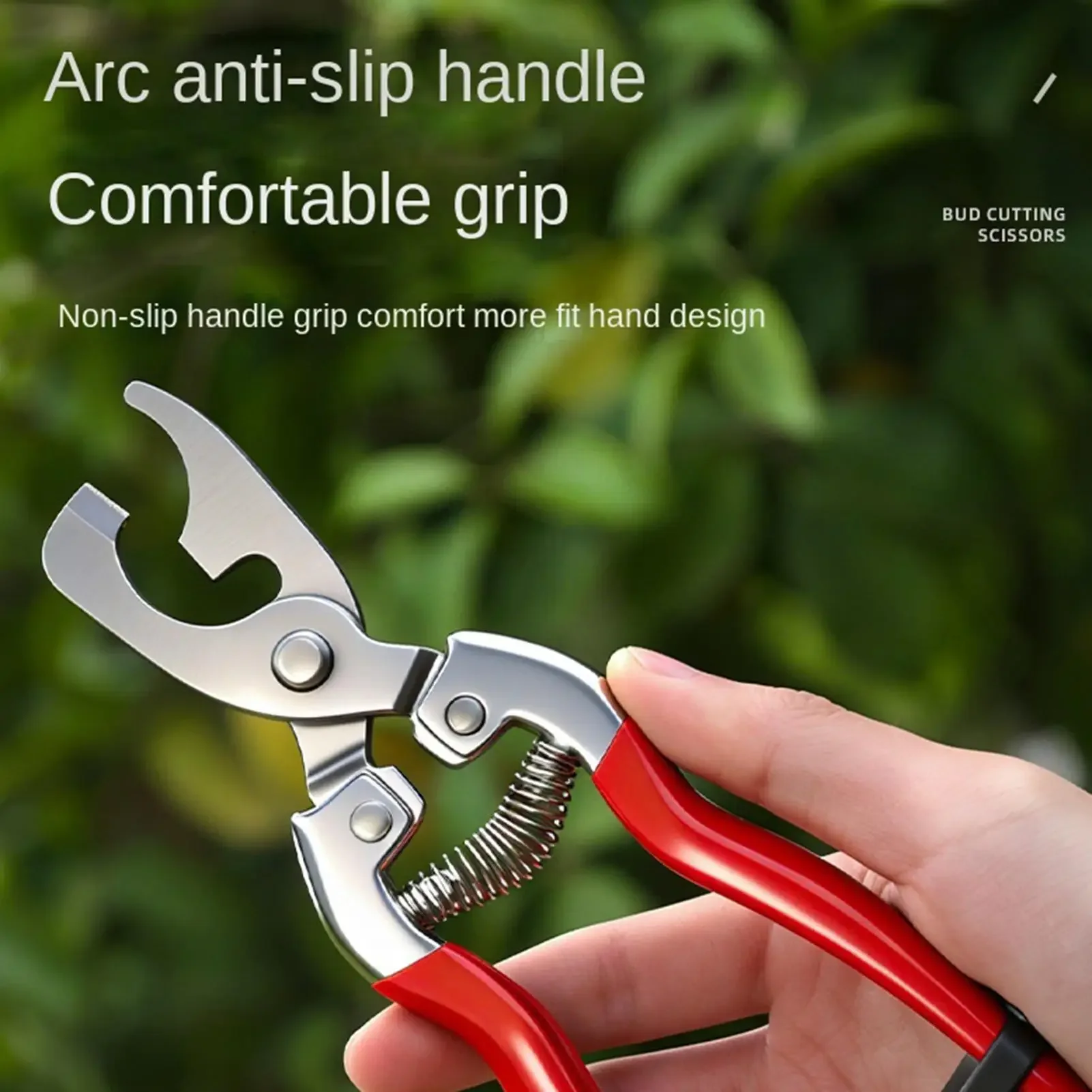 Girdling Shear Multifunctional 2-Headed Bud-Notching Shear Pruning Shears Hand Pruner Clippers Horticultural Bud-Promoting Tool