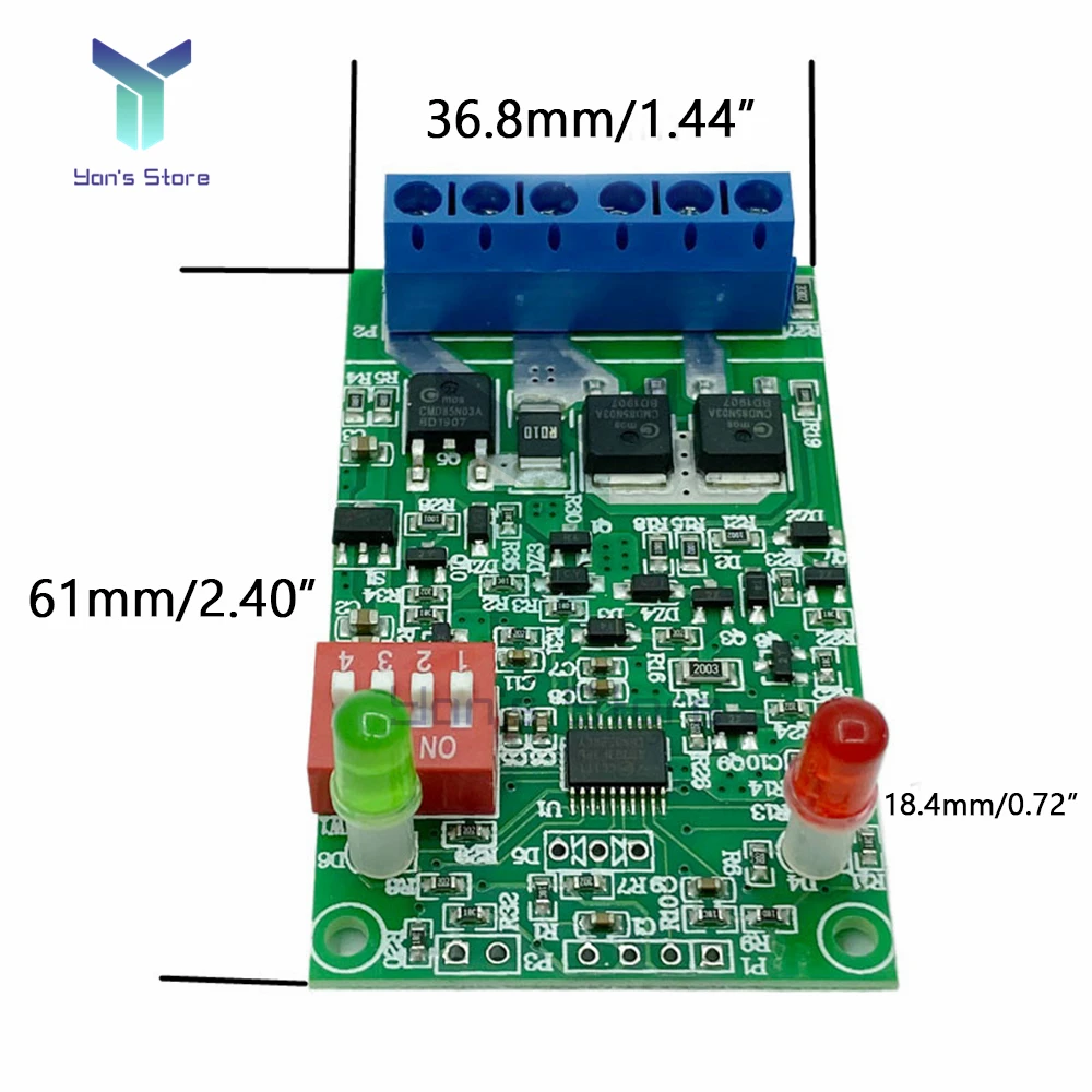 1Pcs 3.7V 7.4V 11.1V Lithium Battery Solar Panel Garden Lawn Light Circuit Board Solar Light Controller Protective Board 3A