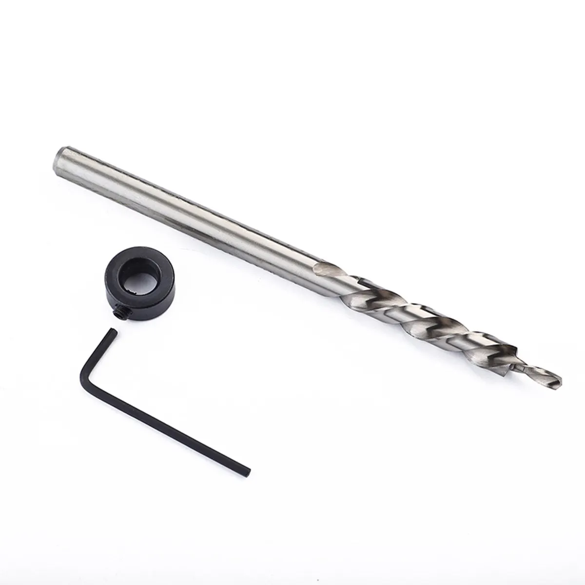 High Speed Steel Drill Bit 9 5 mm Tapered Tip Anti Slip Locating Point for Metal Plastic Tile Masonry