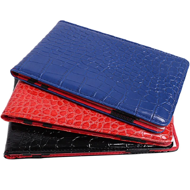 Waterproof PU Leather Golf Score Book Golf course supplies Golf Scorecard Holder