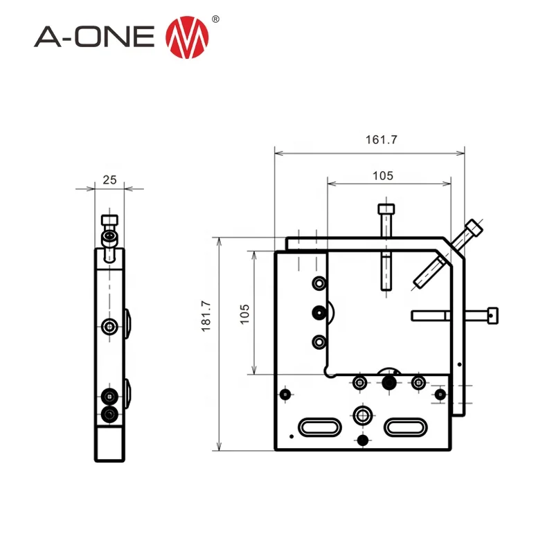 Precision Circular Clamp Fixture for Wedm Machining 3A-200034