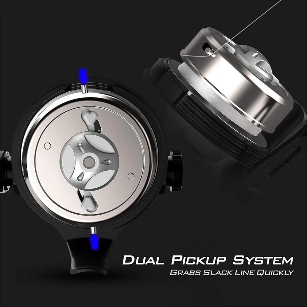 Zukibo Tidal Spincast carrete de pesca fácil usar - imagen 2