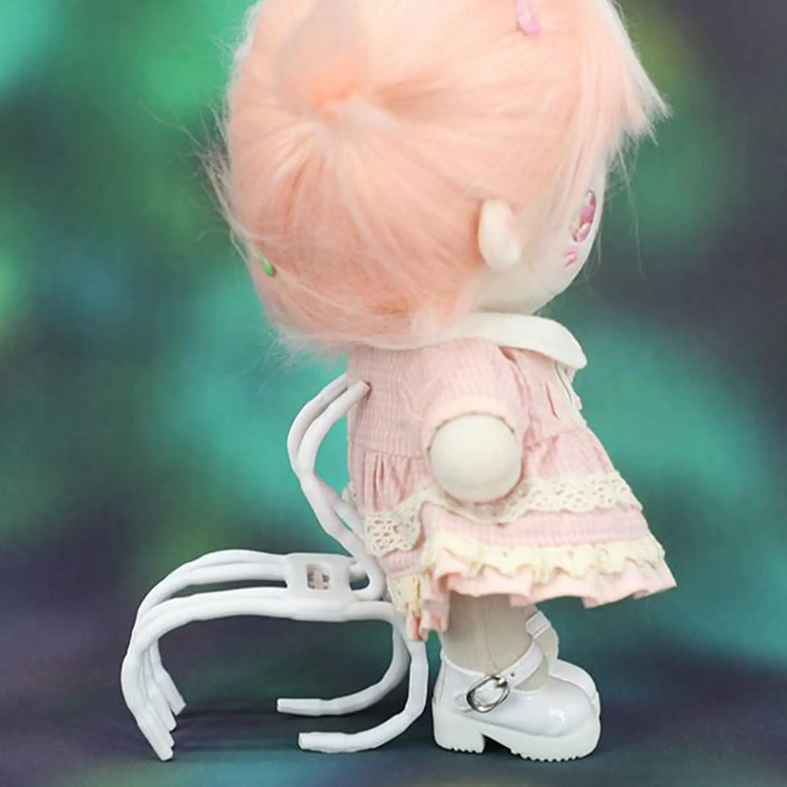 Adjustable Doll Stands Crochet Figure Support Adjustable Cotton Doll Stand For Outdoors Tabletop Scenery Collection Exhibition