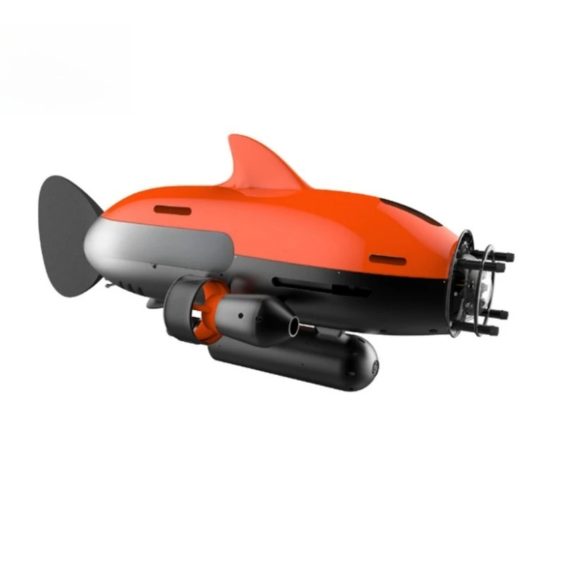 Intelligent underwater robot fish wireless underwater vehicle bionic tail fin brushless thruster