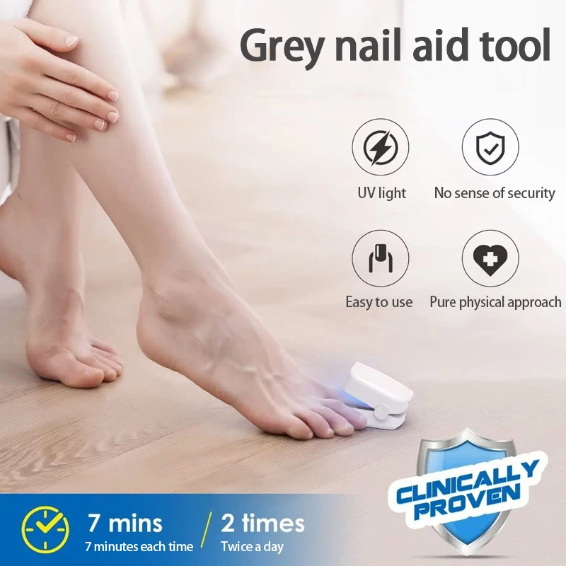 

Ultraviolet Fingernails Toenails Onychomycosis Remover Cure Machine Nail Fungus Cleaning Laser Device Repair Thick Fingernails