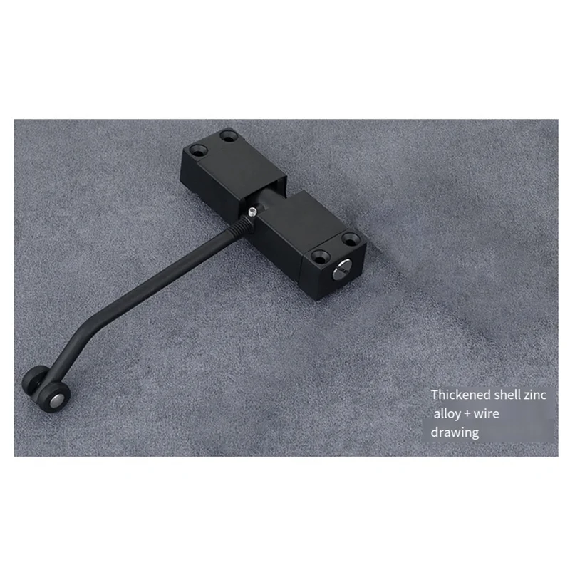 A88E-Silent Automatic Door Closer, Adjustable Metal Spring, Suitable For Interior & Exterior Hinged Doors