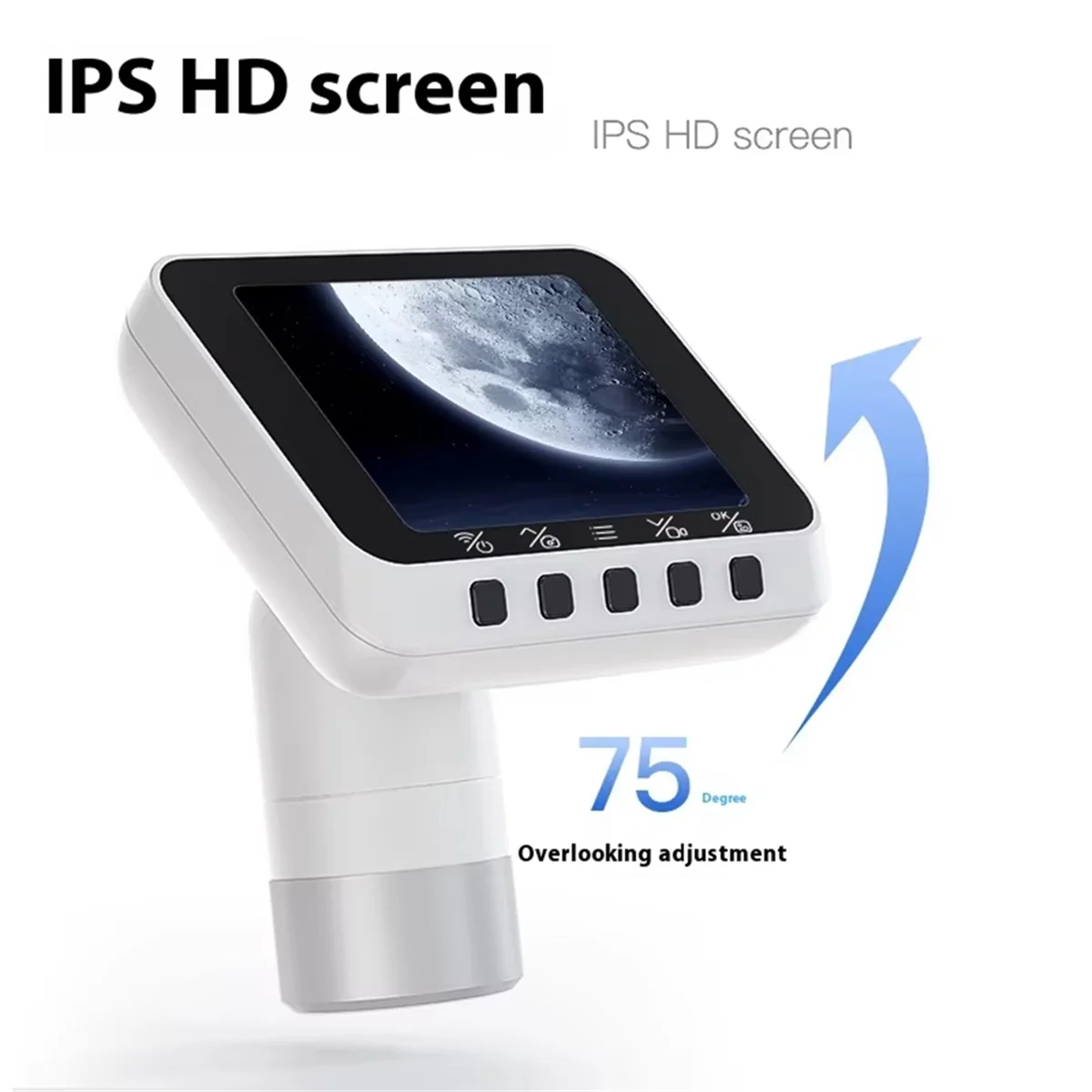 ABJZ 2.8 بوصة شاشة مجهر إلكتروني 1000X مجهر رقمي صيانة صناعية مجهر سطح المكتب