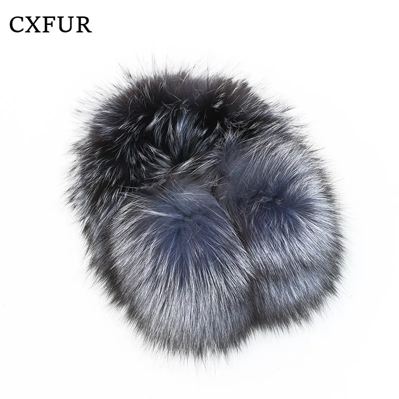 Luxury Women Plush Ear Warmer Real Fox Fur Earmuffs CX-A-72