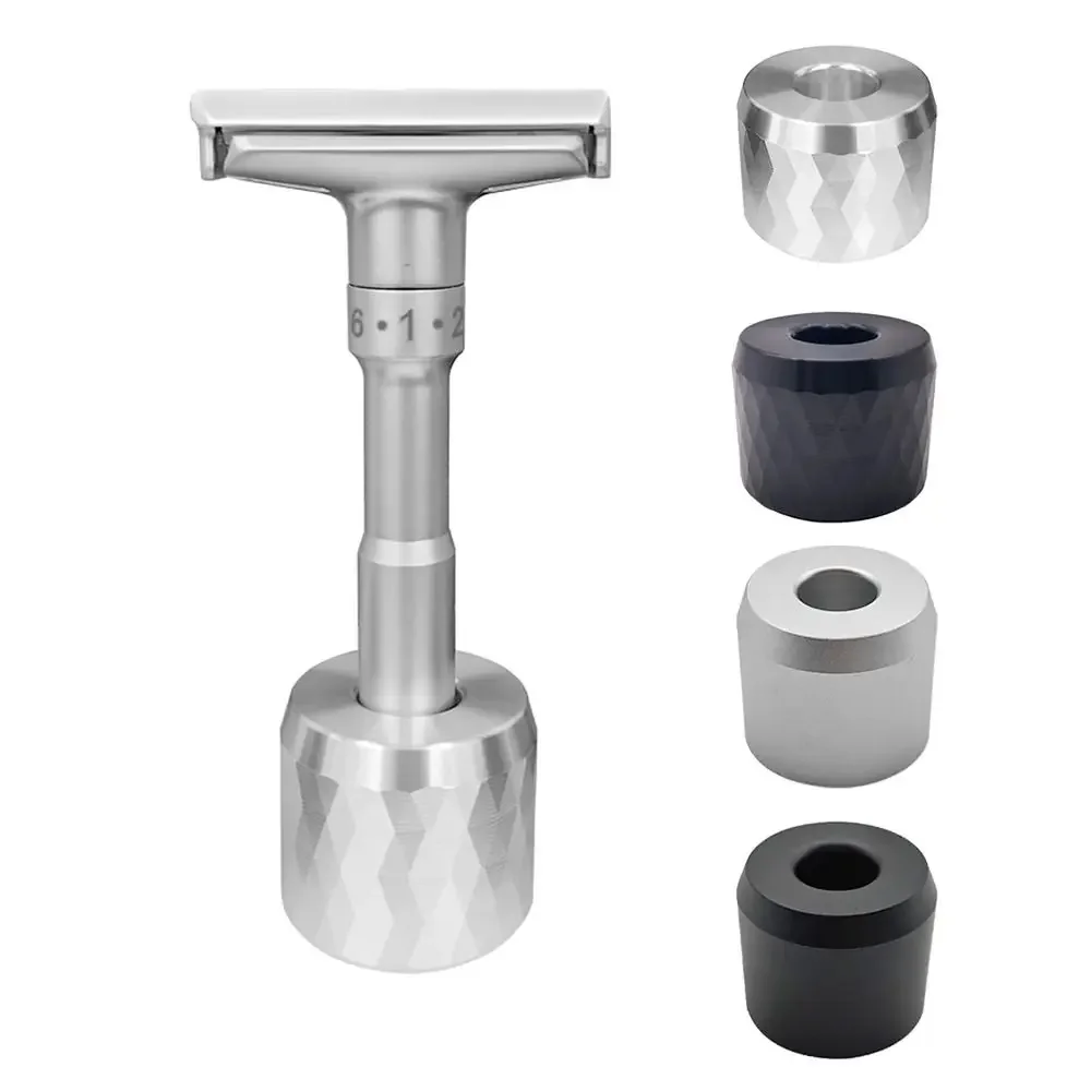 

Simple Universal Safety Razor Stand Zinc Alloy Space Saving Shaver Accessories Rhombus Waterproof Shaver Brush Base Bathroom