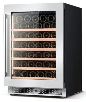 2026 single temperature type 130L/ Wine Cooler Refrigerator Wine Cabinet Fridge Freestanding
