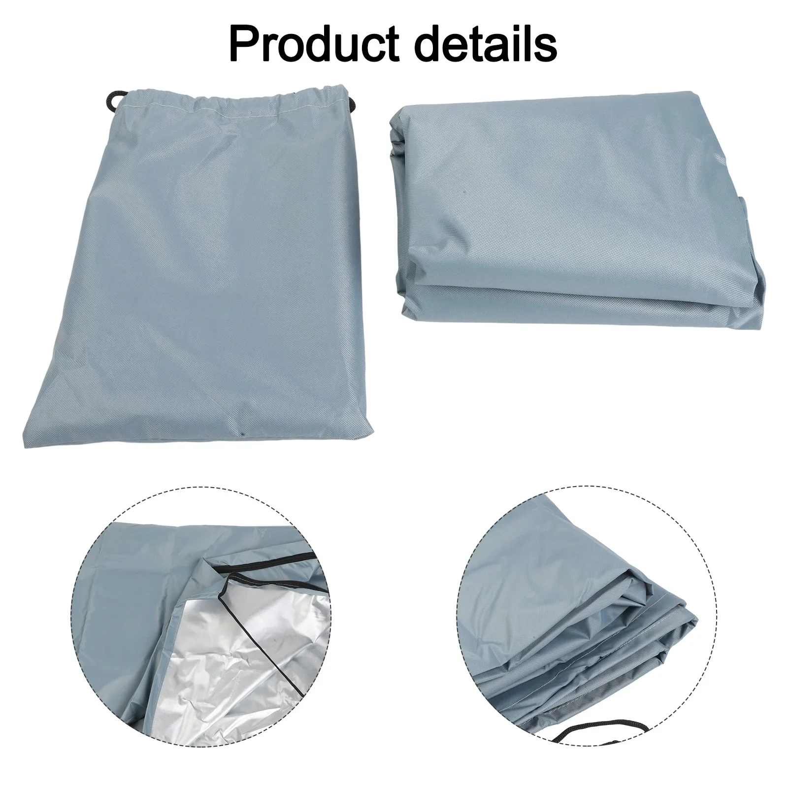 

Регулируемый чехол для фонтана на шнурке с блоками на шнурке Дождь, снег, солнечный свет, пыль Легко чистится Складной для хранения