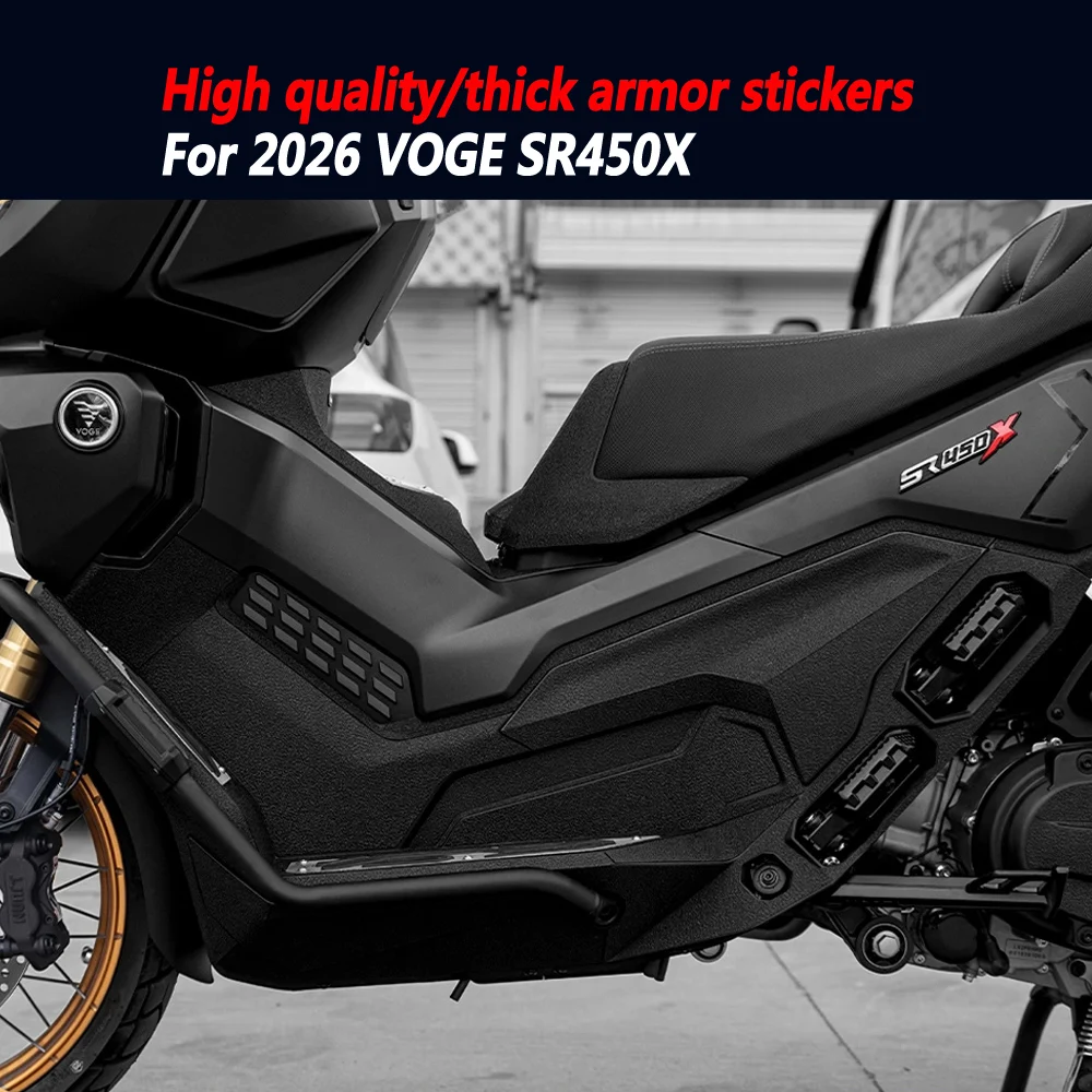 For 2026 VOGE SR450X Thick Armor Stickers Scratch resistant and Wear resistant Fuel Tank Stickers Accessories Protective Film