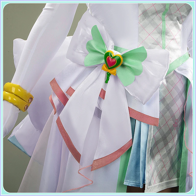 Nueva cura Zukyun disfraz de Cosplay Halloween Navidad fiesta de juegos de rol Anime maravilloso vestido de mujer Precure S-4XL