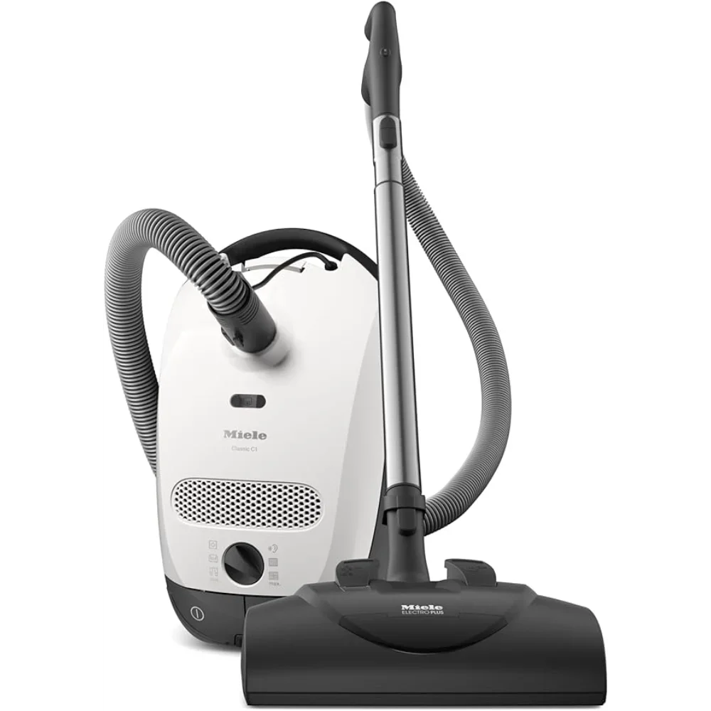 Classic C1 Bagged Canister Vacuum, Lotus White