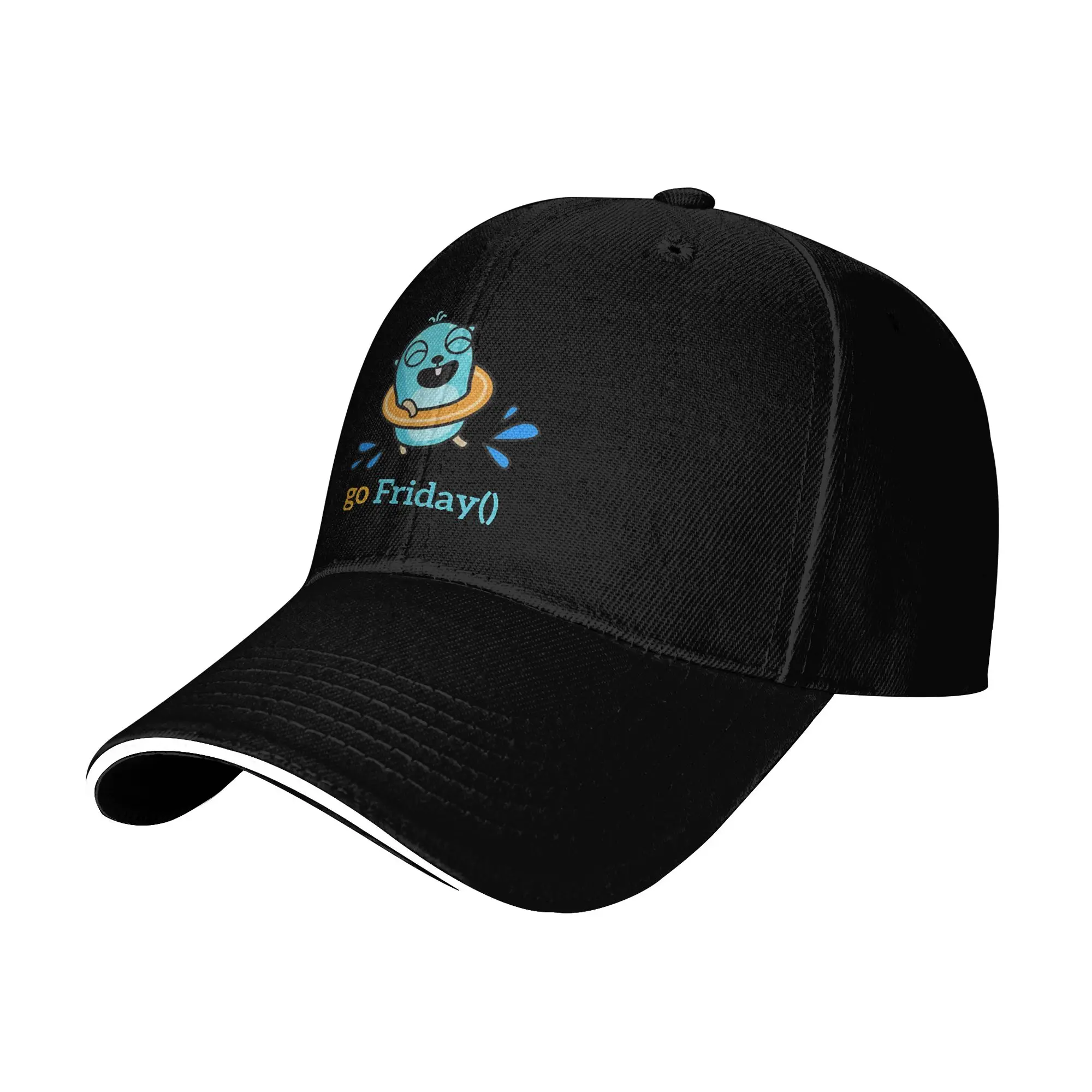 New Arrival Baseball Caps golang gopher friday  Outfits For Men Women Trucker Cap Fashion  Sun Cap Gift