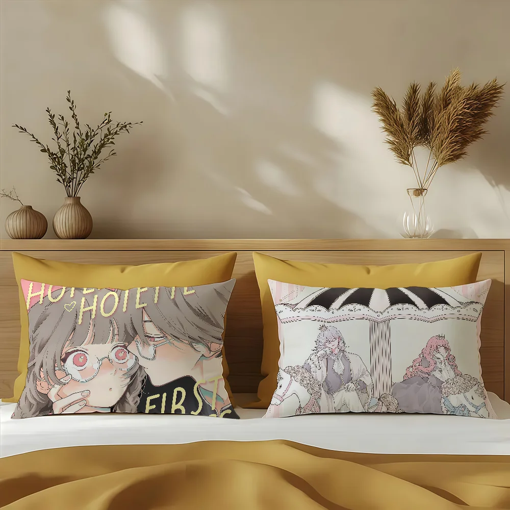 Fall in Love You False Angels Comic cushion cover Sofa living Room Office Rectangle Pillow Home Coffee Shop Bedding Hit product