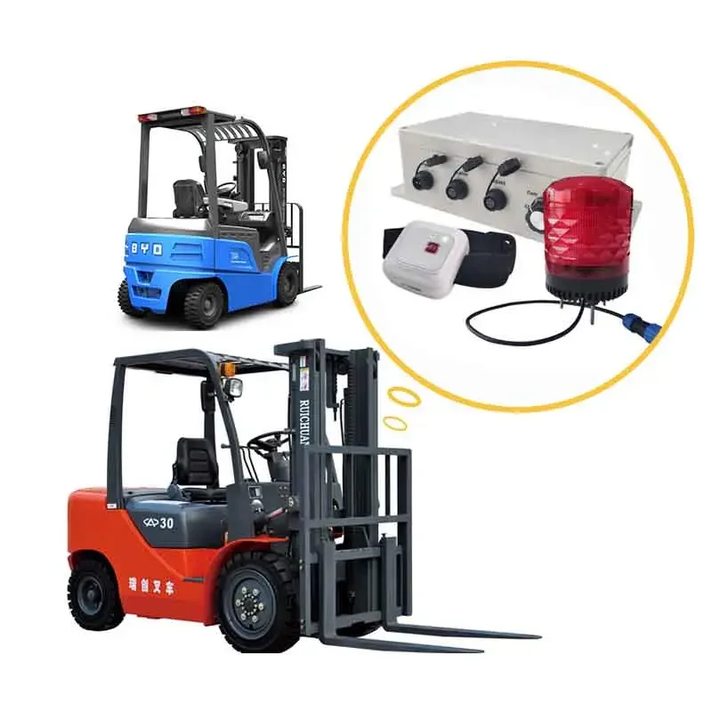 Alwaycare Industrial-grade Proximity Warning System UWB Collision Avoidance Forklift Portable Design Water Resistant 360
