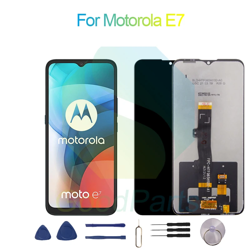 

For Motorola E7 LCD Display Screen 6.5“ E7 Touch Digitizer Assembly Replacement