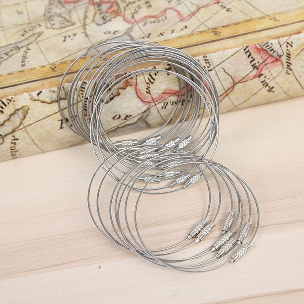 

50Pcs Colorful Alloy Bracelets Fashion Simple Cuff Wrist Bangles Inspirational Jewelry Gift for Women Men Girls