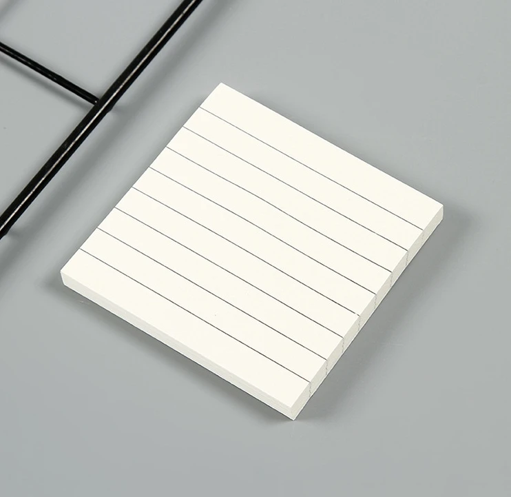 Kraft Lined Sticky Notes Self-Adhesive Stick Memo Pads Eye Protection Paper Multiple Designs Posted It Office School Supplies