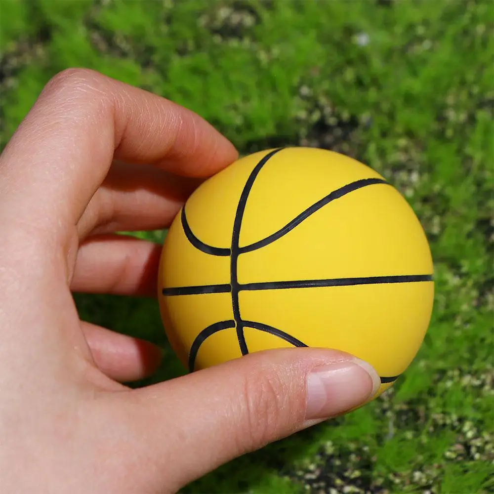 Buntes Sportspielzeug für Kinder, 6 cm, Stressabbau für Sprungbälle für Erwachsene, Anti-Angst-Mini-Basketbälle, Hüpfbälle