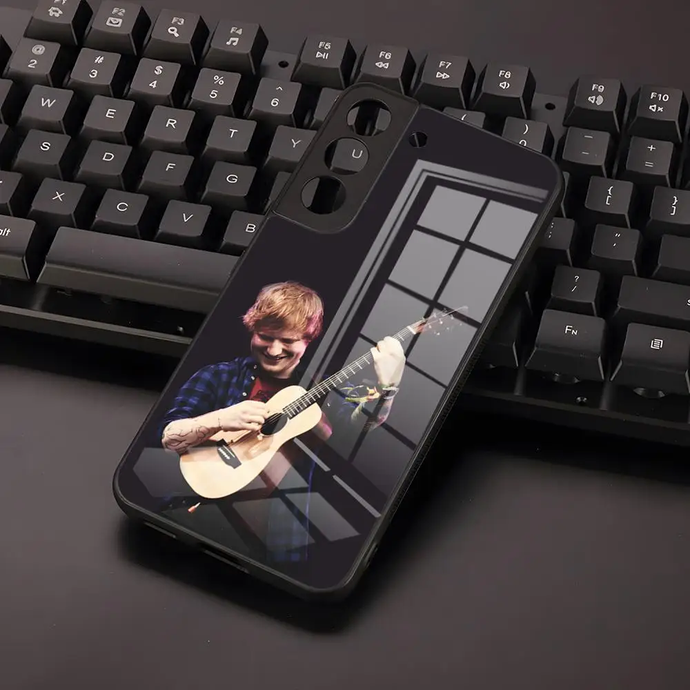 Singer Ed Sheeran Phone Case For Samsung S24 S23 FE Ultra S22 Plus S20 Note 20 Magnetic Wireless Cover