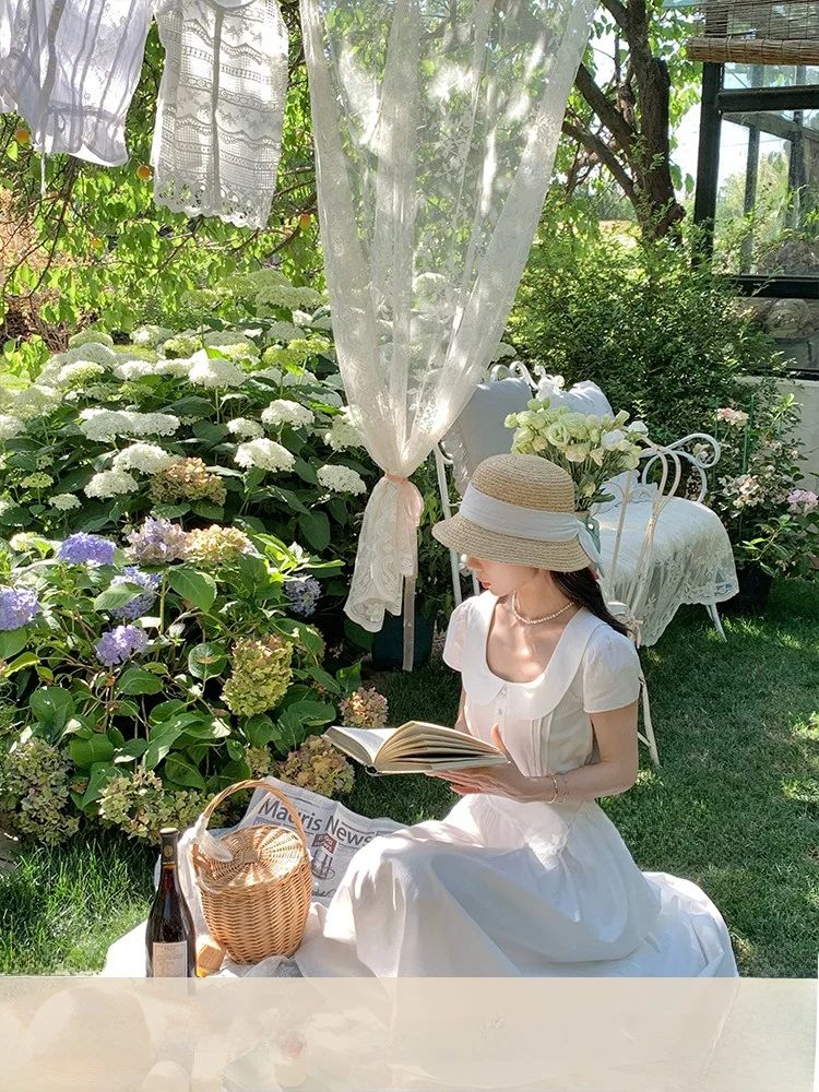 

Винтажная юбка-миди А-силуэта Dr Ele Simple Sle U-Ne ort Sve с эффектом утяжки на талии для молодых женщин (без дефектов)