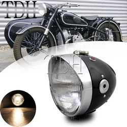 Ural Sidecar Cafe Racer Vintage Headlight Motorbike Front Running Lamp Head Lamp for BMW K750 KS750 R71 M72 Zündapp BW40 MW DB