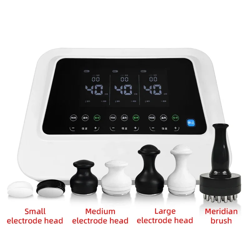 

2025 Genqi BES Massage Device Spa Facial Machine Full Body Bio Electric Massage Balance Meridian Gua Sha Massager