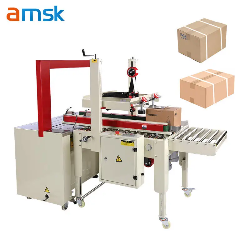 Factory Direct Products Automatic Carton Sealing Machine Wood/Plastic Packaging Material for Chemical Commodity Case