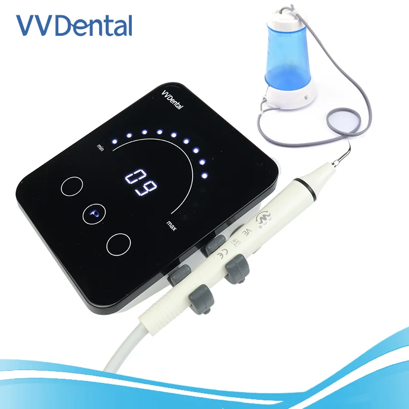 Dental Ultrasonic Piezo Scaler With Auto-water Supply System with Full Touch Screen Fit Woodpecker EMS Dental Teeth Whitening