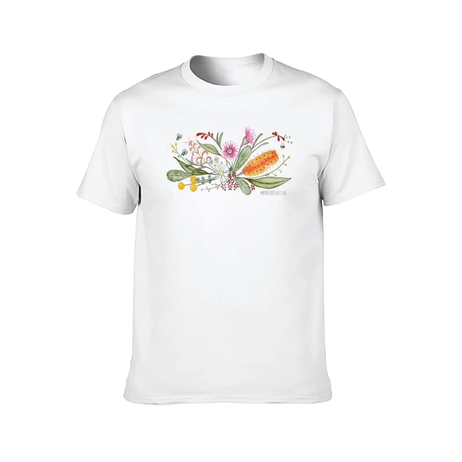 HAPPY PLACE . Amongst Flowers & Bees T-Shirt football t shirt man clothes animal prinfor boys mens t shirts pack