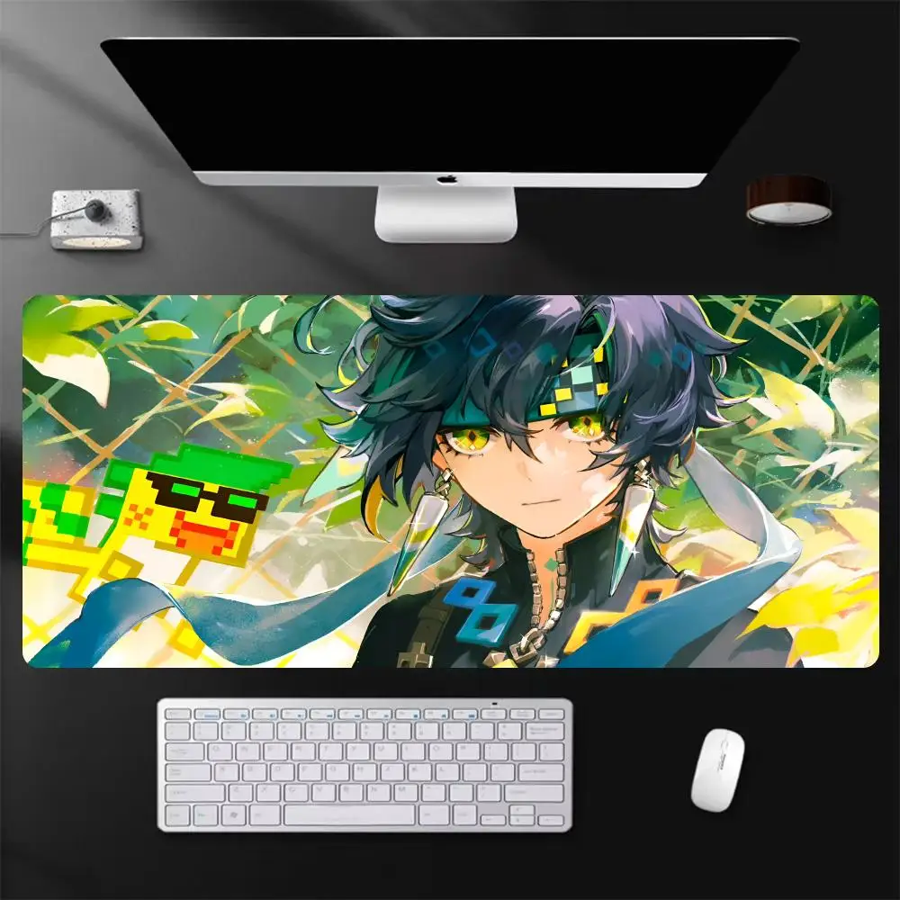 

Коврик для мыши K-Kinich, большой игровой коврик для мыши с защитой по краям, утолщенный коврик для компьютерной клавиатуры, настольный коврик