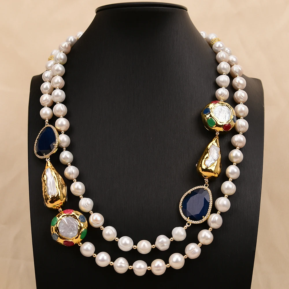 gg-2-file-di-perle-bianche-coltivate-blu-occhio-di-gatto-colore-misto-collana-di-perline-di-giada-fatta-a-mano-per-signora