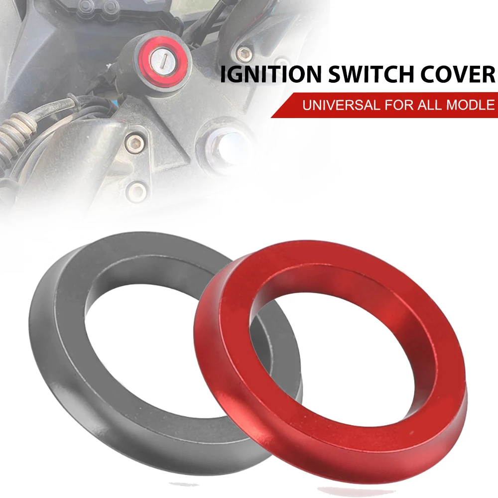 For HONDA CBF125 CBF 190R CBF500 CBF 600 CBF 1000 Motorcycle Decorative RING CNC Aluminum Accessories lgnition Switch Cover Ring