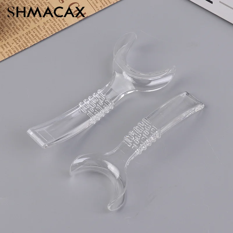 Transparent Oral Lip Retractor Dental Mouth Opener Side Hook Expander Lip Press Plate Orthodontic Photography Props Dentist Tool