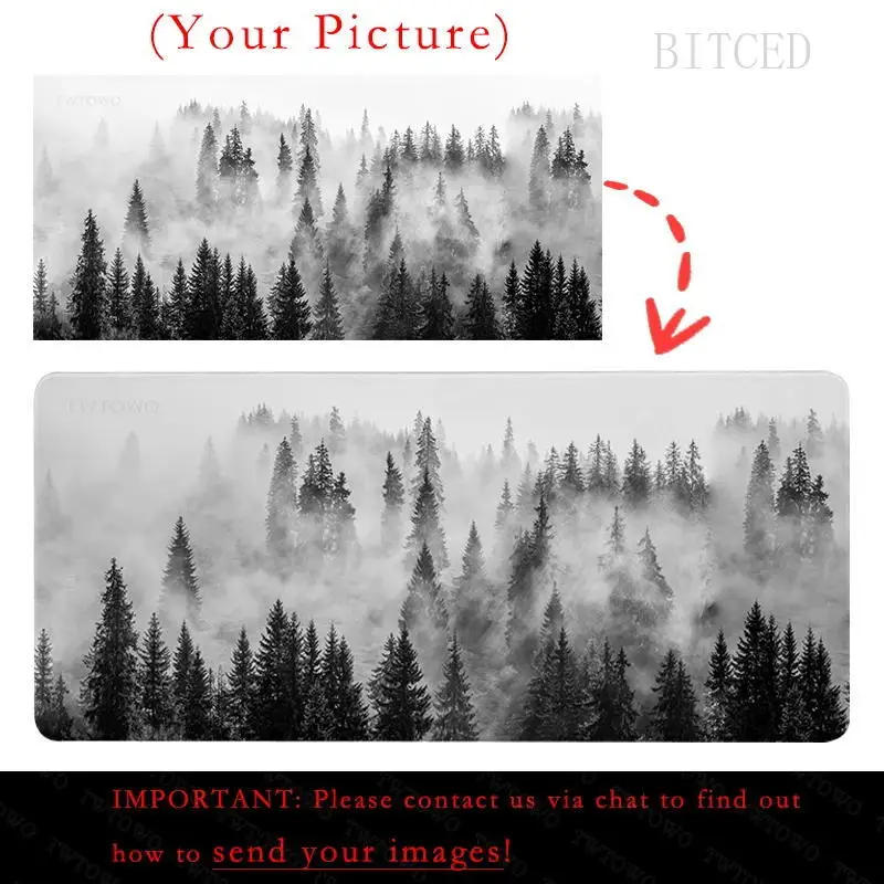 60x35cm Mousepad Custom Playmat Custom Image Tabletop Gaming Deskmat Playmat Custom Game Mat HD Printing Rubber Mouse Pad Xxl