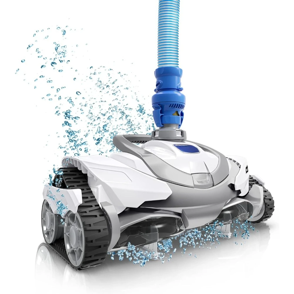 

Suction-Side Automatic Pool Cleaner for All In-Ground Pool Surfaces, Smart Navigation, Energy Efficient, for Easy Debris Removal