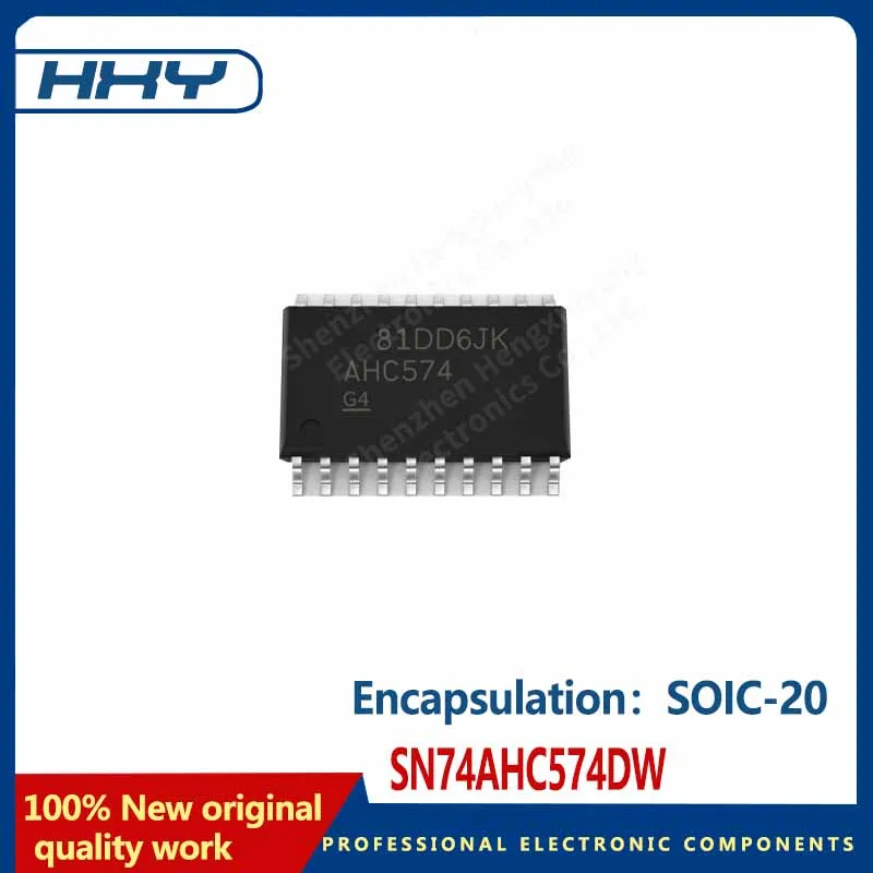 10PCS   SN74AHC574DW package SOIC-20 flip-flop chip