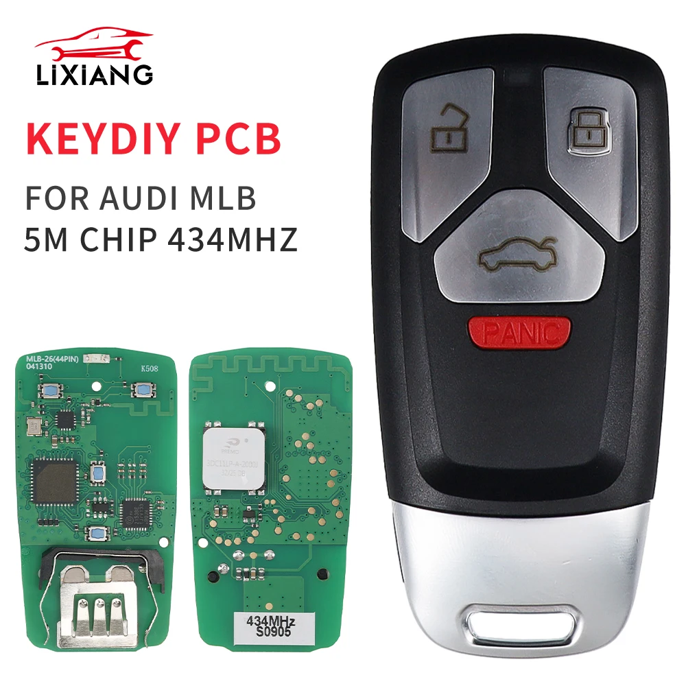 

LIXIANG KEYDIY MLB26 PCB 5M чип 433 МГц для Audi MLB Keyless Go 4M0959754CS/FG/FF/CK/CJ (2017-2024) 754AJ/BC/T (2017-2019) 754CP