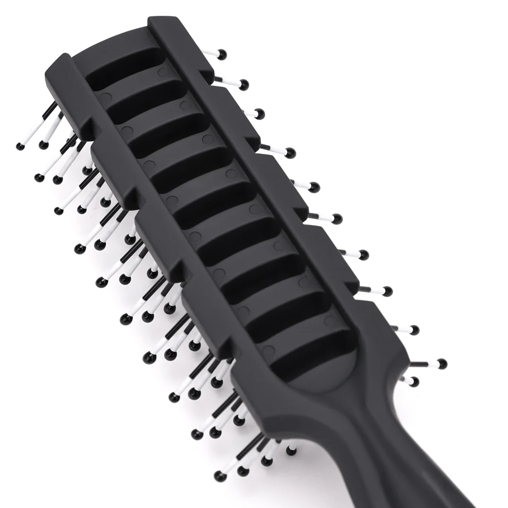 Professioneller Skelettkamm für Barbier - Fischgrätenform Haarbürste zum Haarefärben, Friseurwerkzeug und Barbershop Zubehör – Detail 7