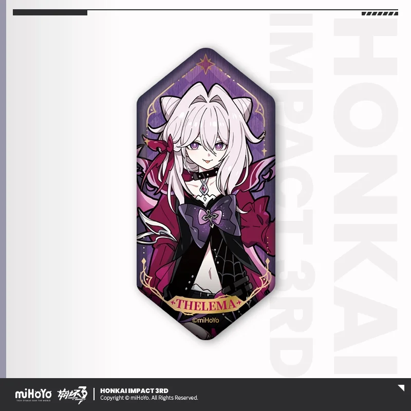 Presale Sunsyea Honkai Impact 3rd Ⅱ Official Merch miHoYo Original Authentic QS Theme Series Badge Thelema Lantern Baiji Songque