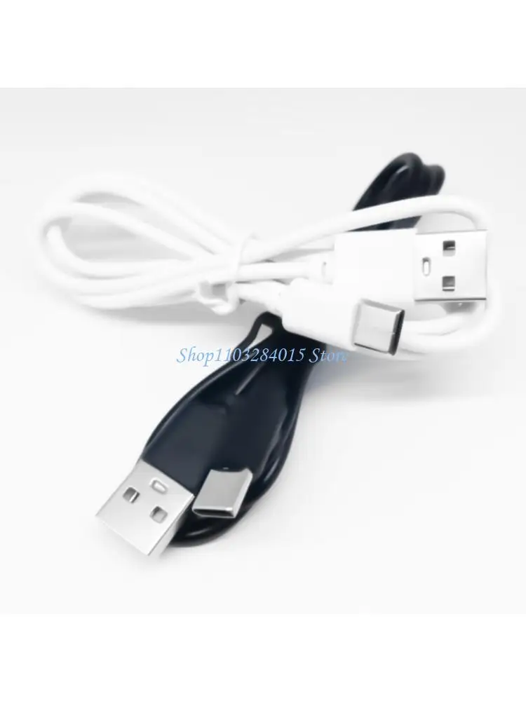 R6FF 2Pcs Fast Speed Data Sync Wire 1A Charging USB to Type C Cable Power Cord 100cm
