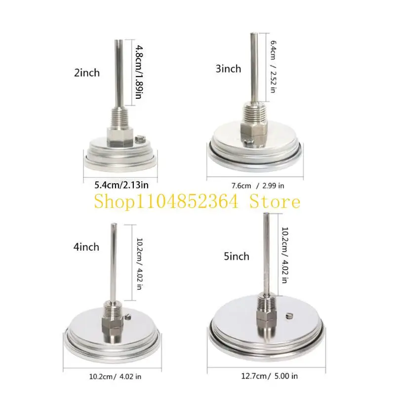 652F Lên men nhà Bia & Thủy tinh Nhà sản xuất bia, thang đo nhiệt độ kép