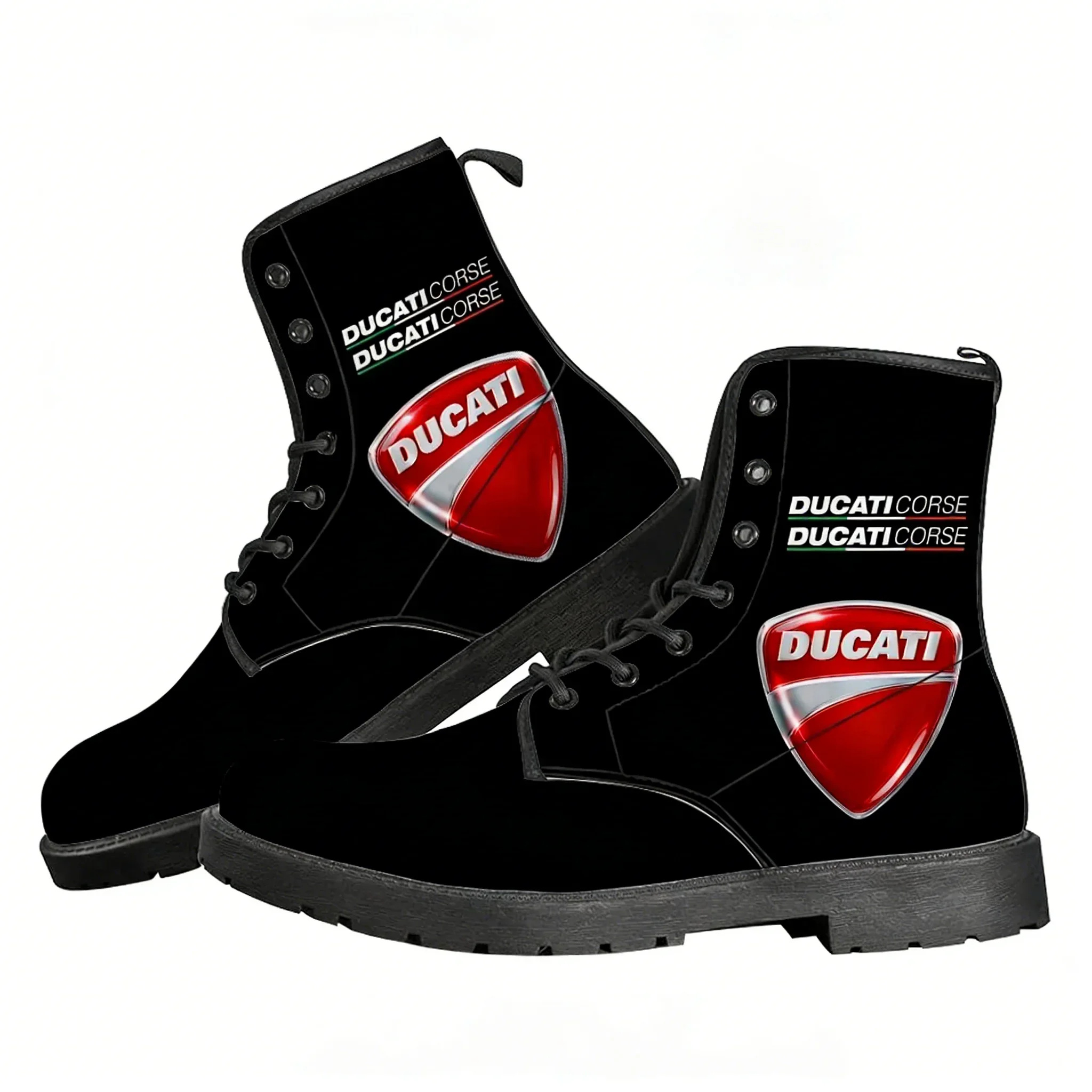 

D-Ducatis Boots Mens Womens Teenager Shoes Casual Boot Outdoor Light High Quality Couple Print on Demand Customize Shoe