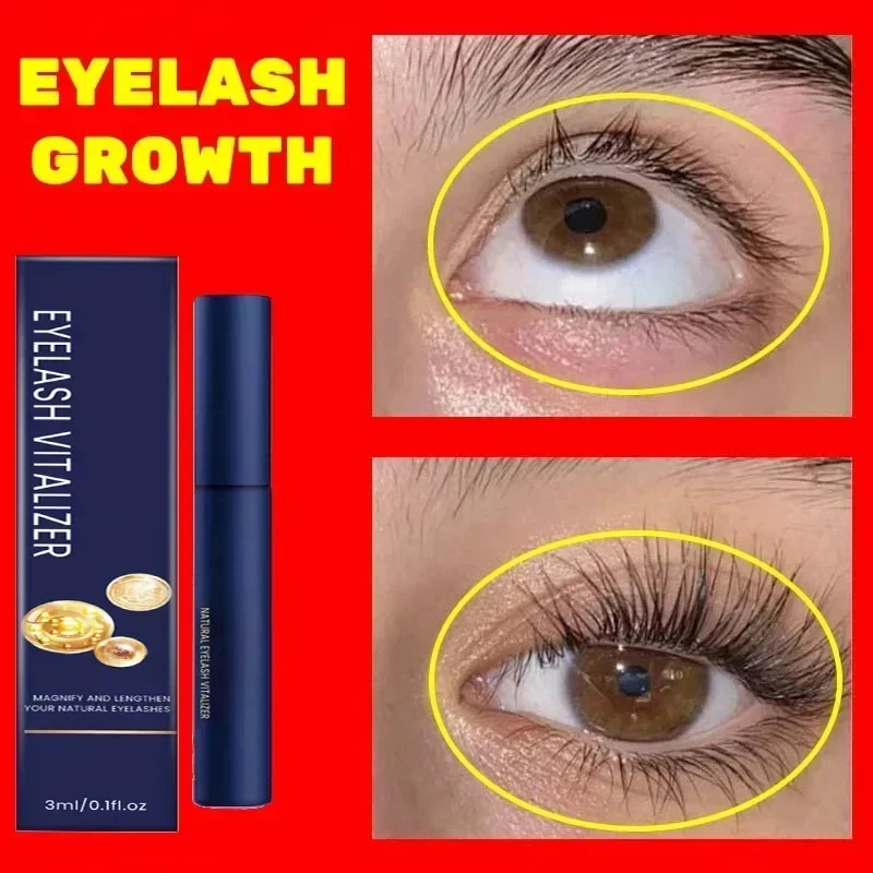 7 Days Eyelash Fast Growth extension Oil Liquid Natural Enhancement Nourishing Curls Thicker Lashes Hair Curly Care Serum 2024