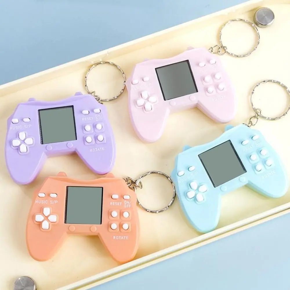 New Mini Handheld Game Console Console Backpack Charm Game Classic Game Console Keychain Nostalgic Gift Game Console