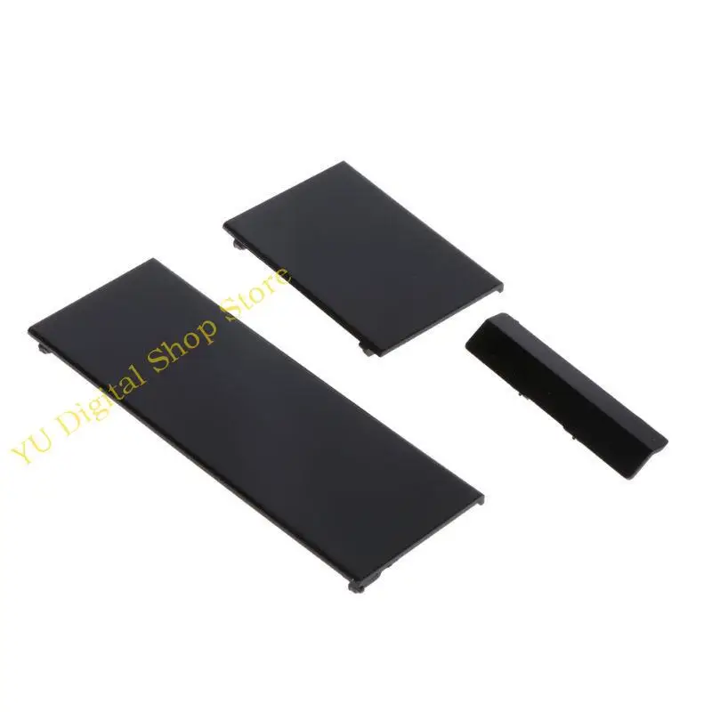 

96BA Replacement Black White Card Door Slot Cover Lid Memory Card Cover 3 Parts