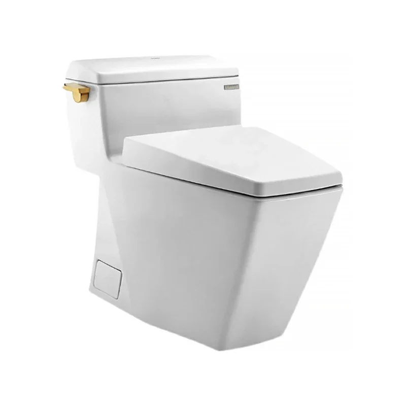 Bathroom one-piece toilet All-inclusive siphon toilet Household ceramic floor toilet